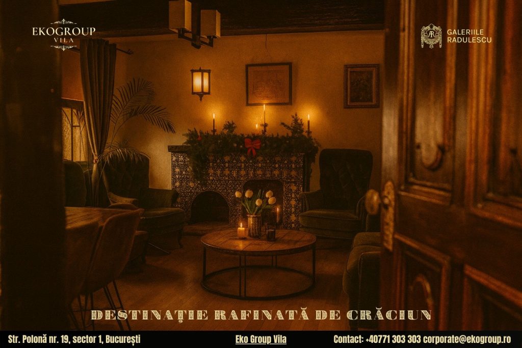 Destinații de Crăciun în București: O călătorie în timp la Crăciunul anilor ’30 la Eko Group Vila 1 Destinații de Crăciun în București: O călătorie în timp la Crăciunul anilor ’30 la Eko Group Vila
